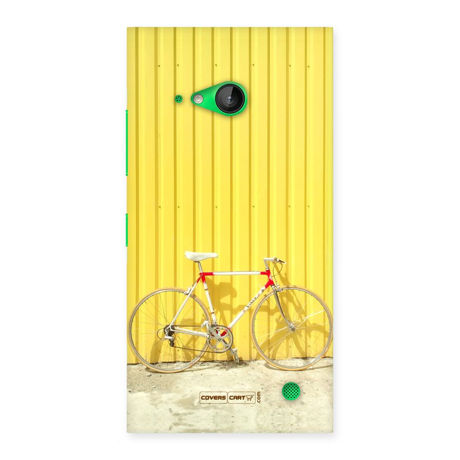 Yellow Cycle Classic Back Case for Lumia 730