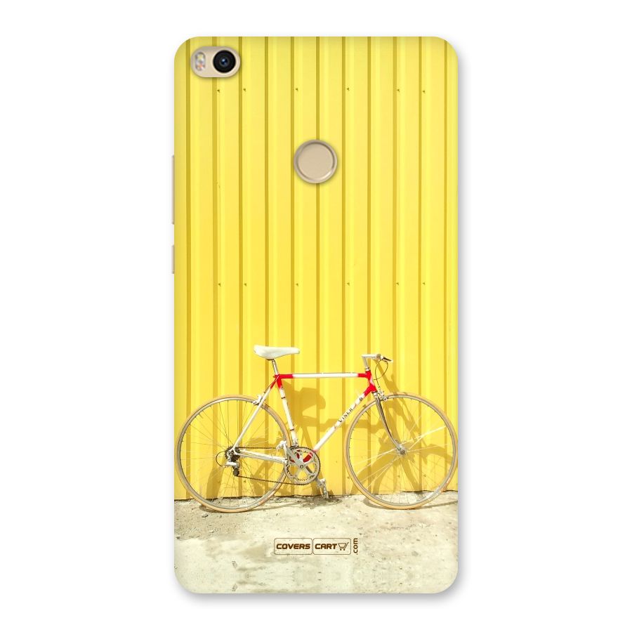 Yellow Cycle Classic Back Case for Mi Max 2
