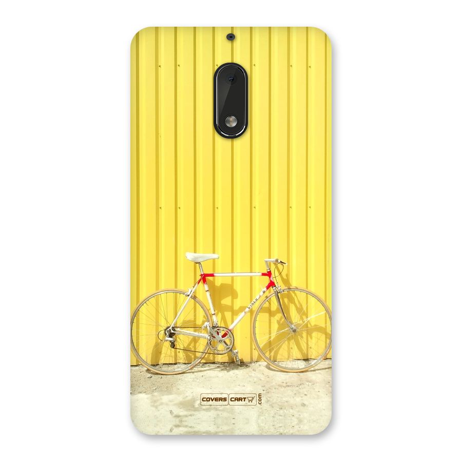 Yellow Cycle Classic Back Case for Nokia 6