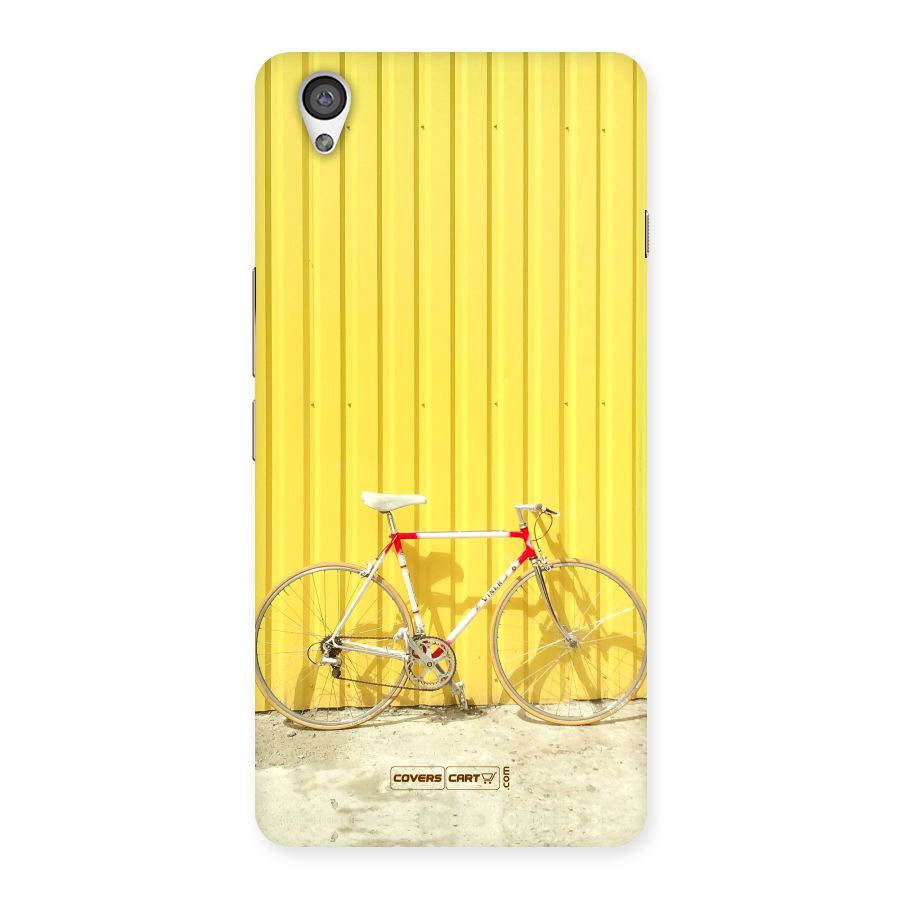 Yellow Cycle Classic Back Case for OnePlus X