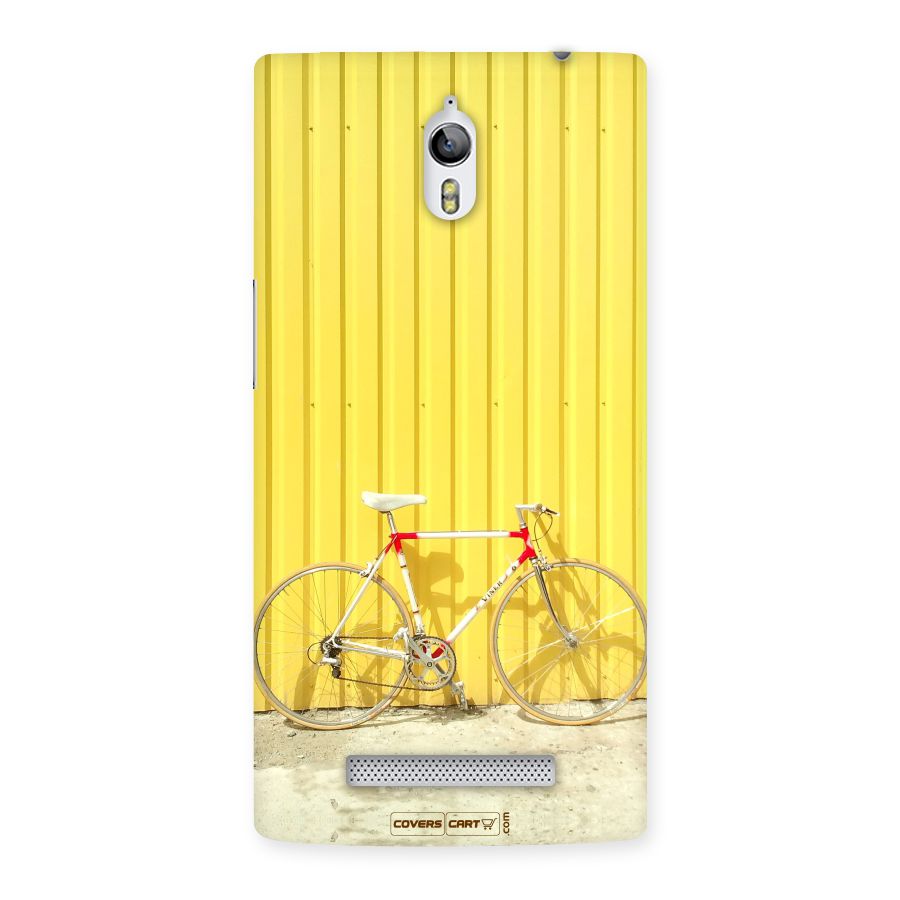 Yellow Cycle Classic Back Case for Oppo Find 7