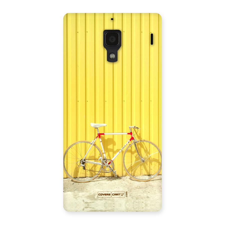 Yellow Cycle Classic Back Case for Redmi 1S