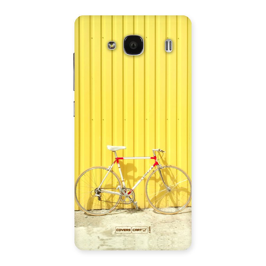 Yellow Cycle Classic Back Case for Redmi 2