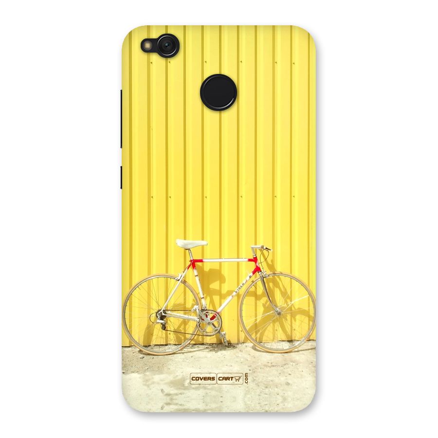 Yellow Cycle Classic Back Case for Redmi 4