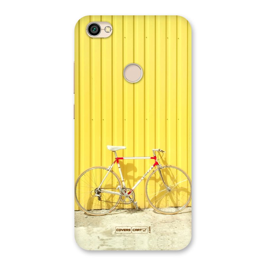 Yellow Cycle Classic Back Case for Redmi Y1 2017