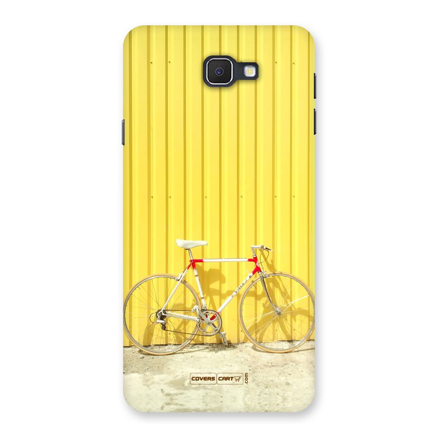 Yellow Cycle Classic Back Case for Samsung Galaxy J7 Prime