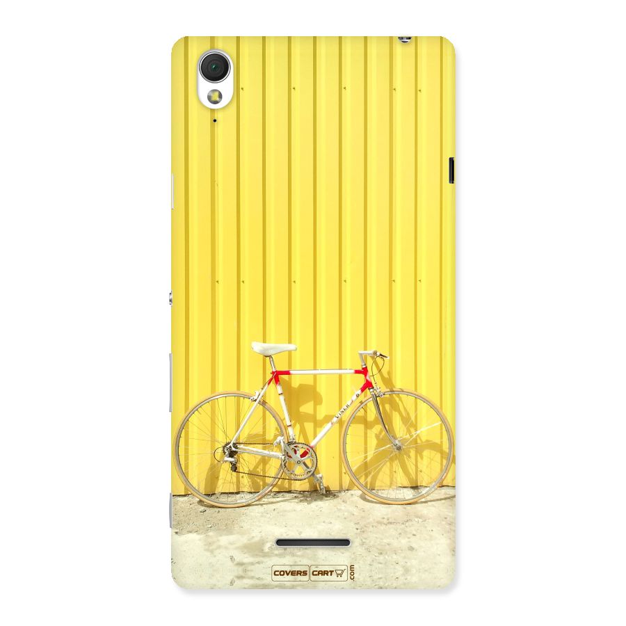 Yellow Cycle Classic Back Case for Sony Xperia T3