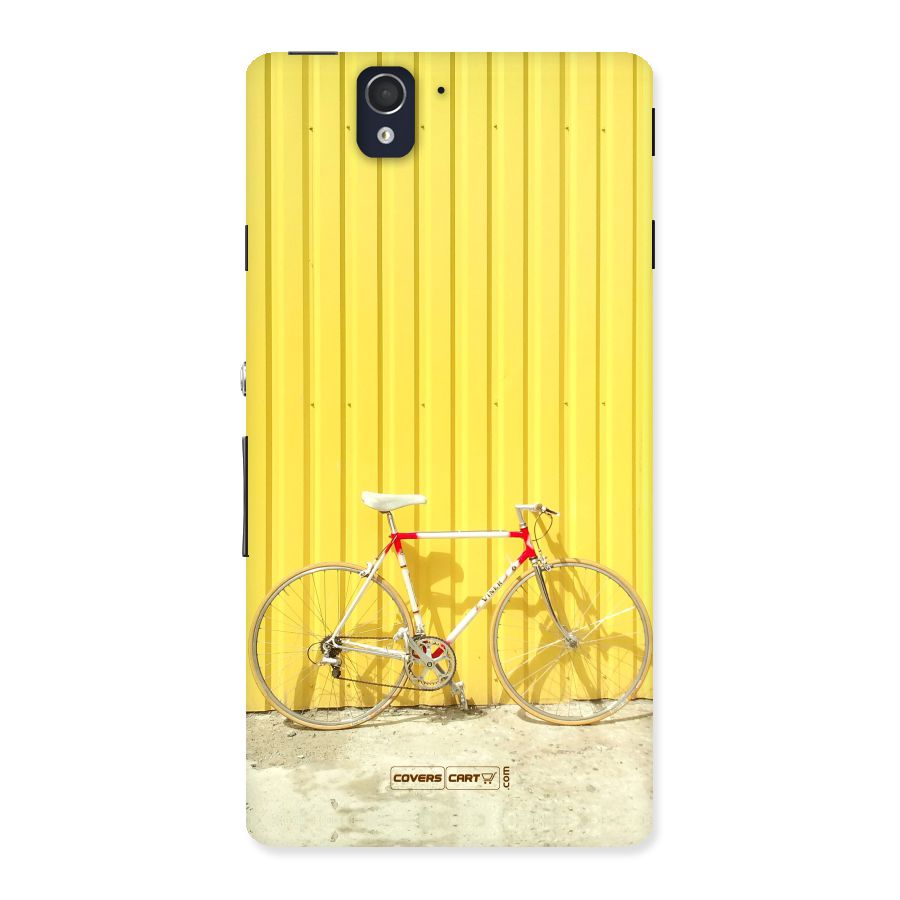 Yellow Cycle Classic Back Case for Sony Xperia Z