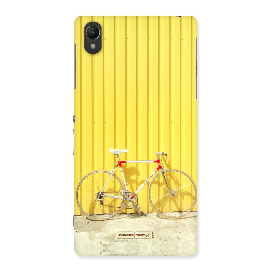 Yellow Cycle Classic Back Case for Sony Xperia Z2