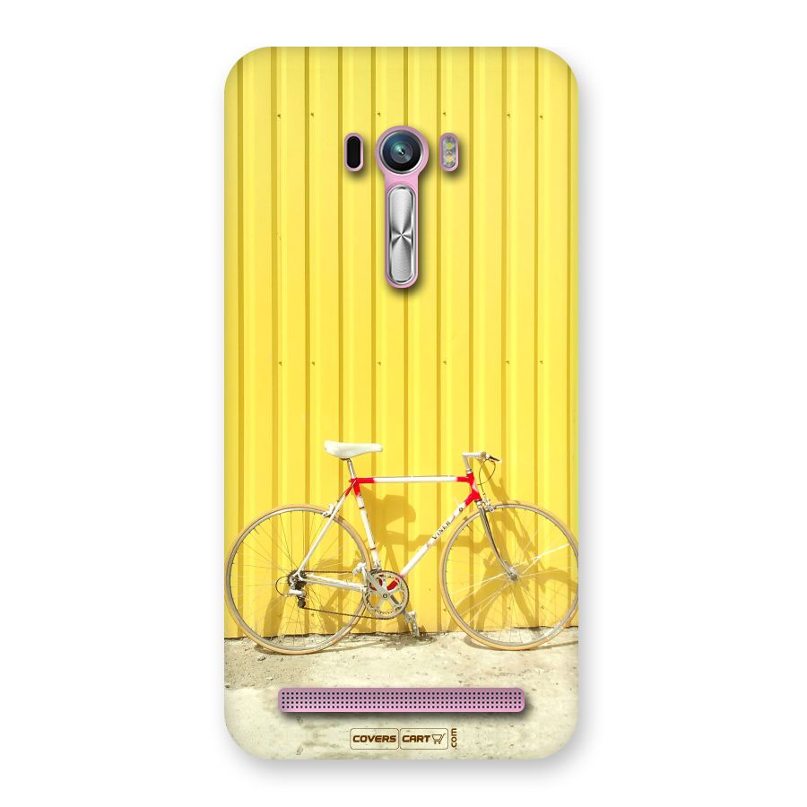 Yellow Cycle Classic Back Case for Zenfone Selfie