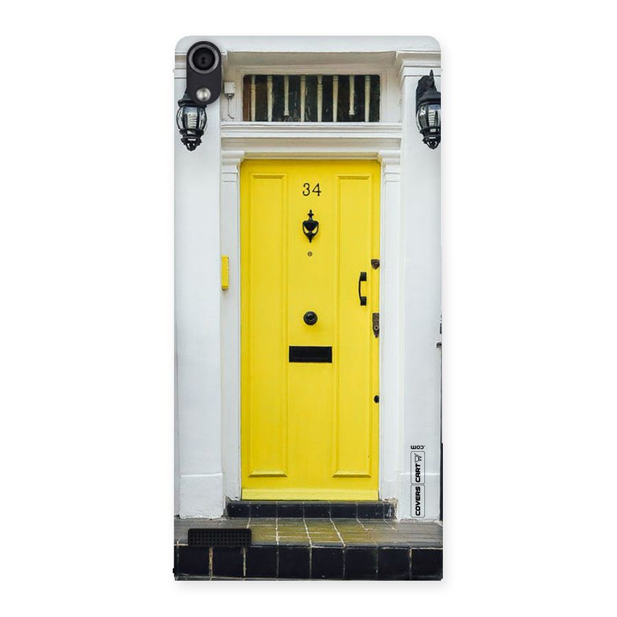 Yellow Door Back Case for Ascend P6