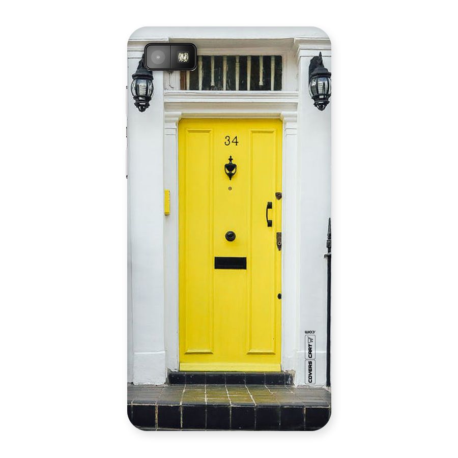 Yellow Door Back Case for Blackberry Z10