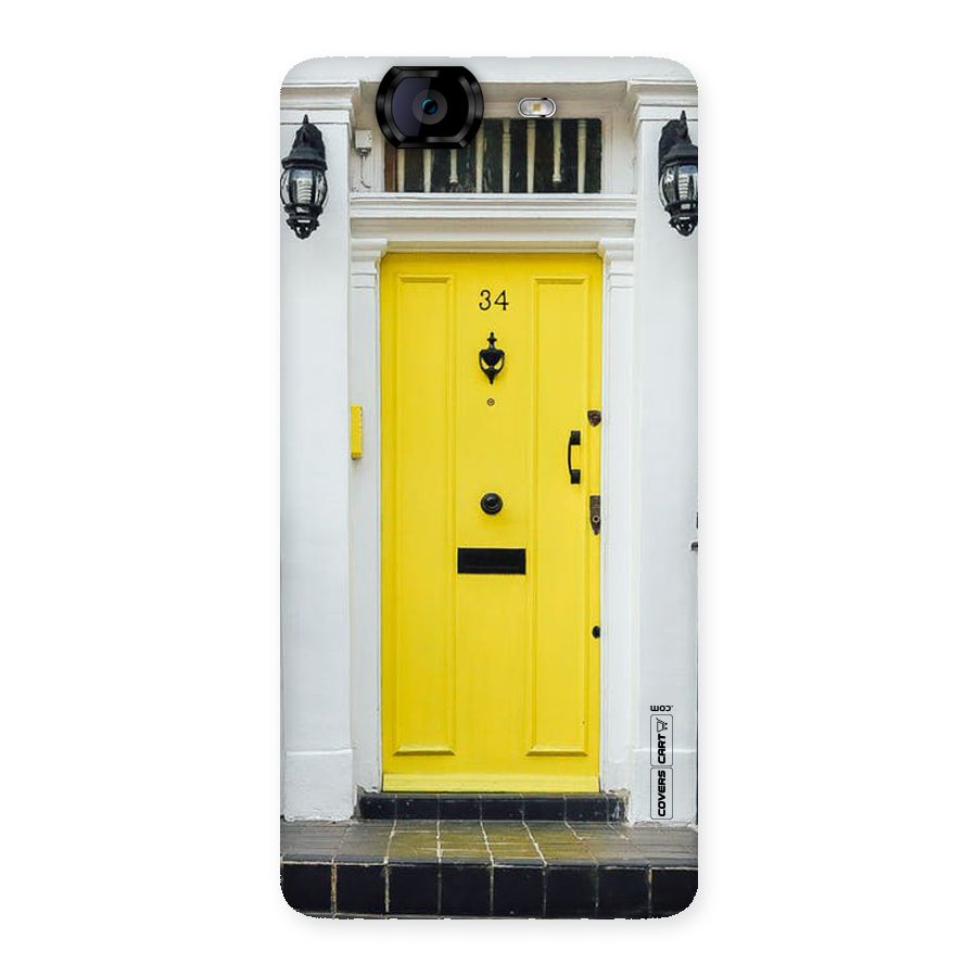 Yellow Door Back Case for Canvas Knight A350