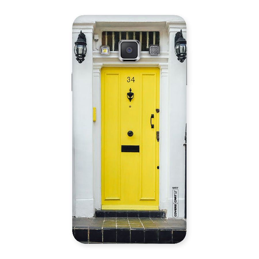 Yellow Door Back Case for Galaxy A3