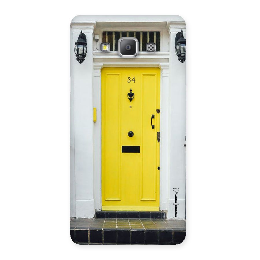 Yellow Door Back Case for Galaxy A7