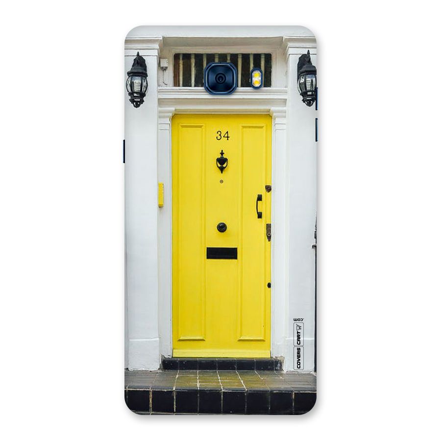 Yellow Door Back Case for Galaxy C7 Pro