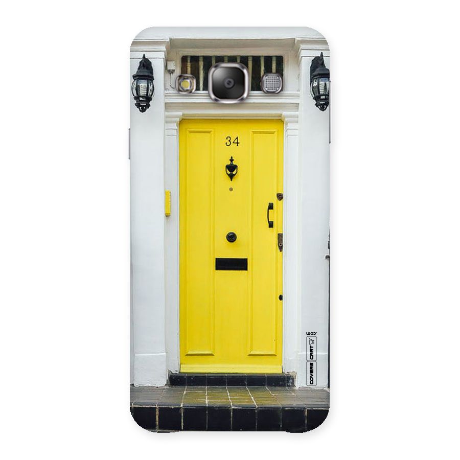 Yellow Door Back Case for Galaxy E7