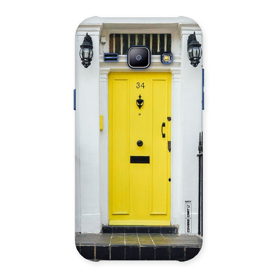 Yellow Door Back Case for Galaxy J1