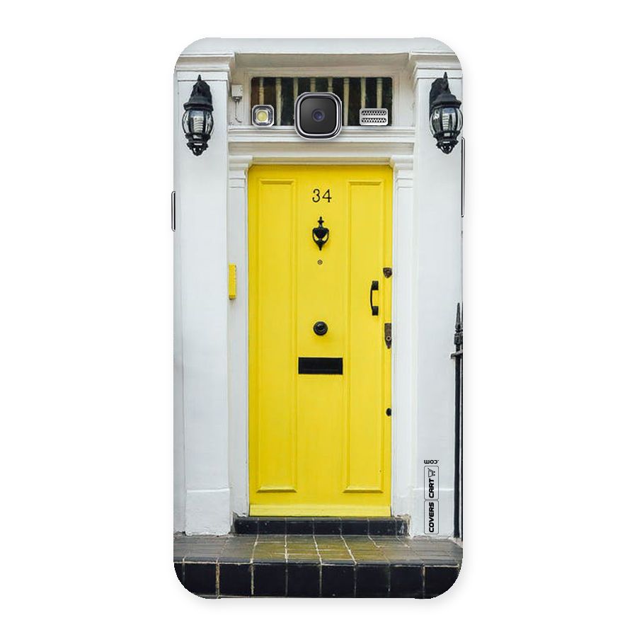 Yellow Door Back Case for Galaxy J7