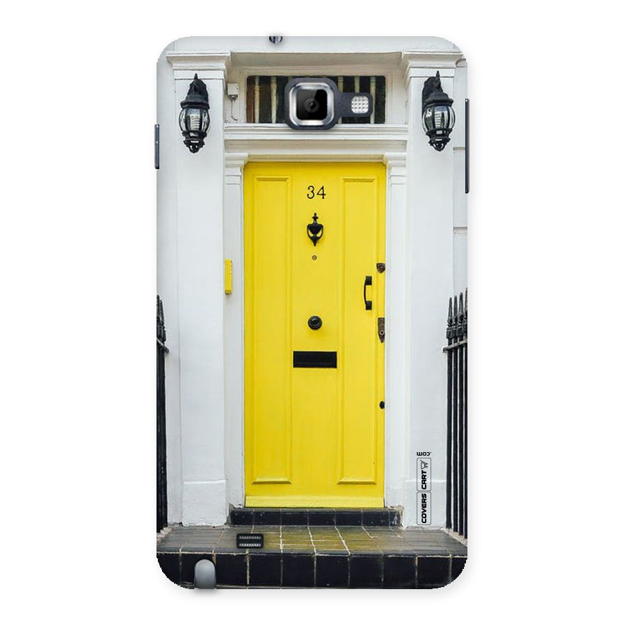 Yellow Door Back Case for Galaxy Note
