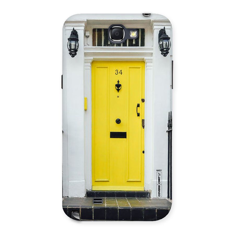 Yellow Door Back Case for Galaxy Note 2