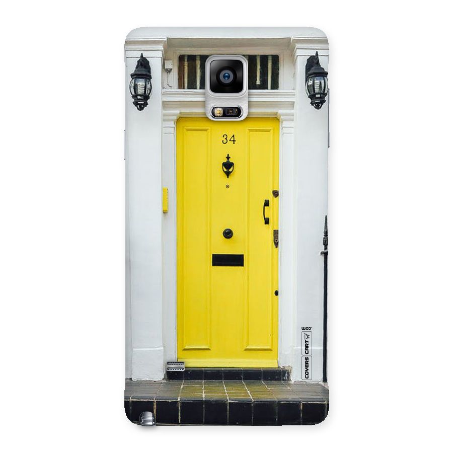 Yellow Door Back Case for Galaxy Note 4