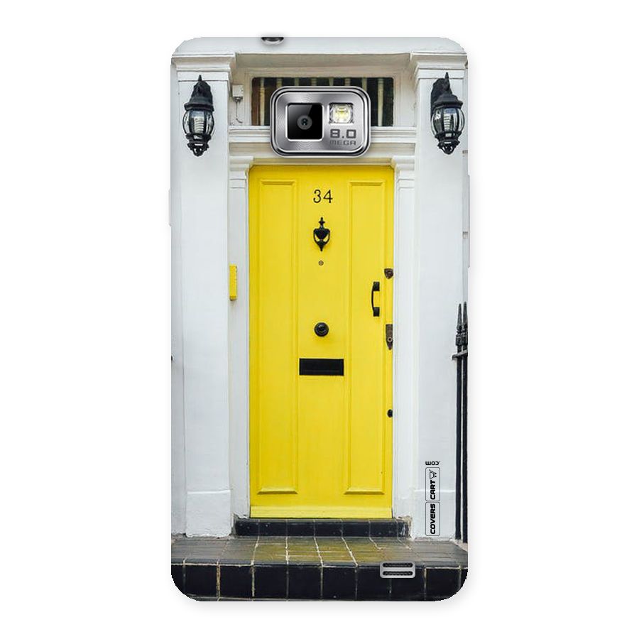 Yellow Door Back Case for Galaxy S2
