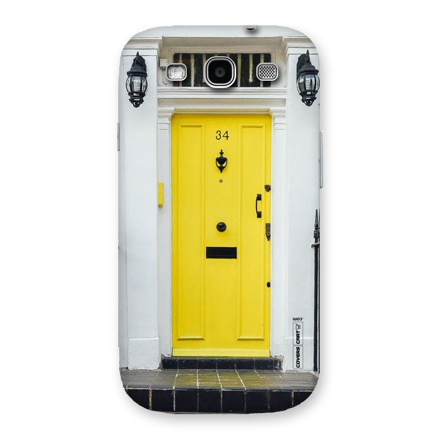 Yellow Door Back Case for Galaxy S3
