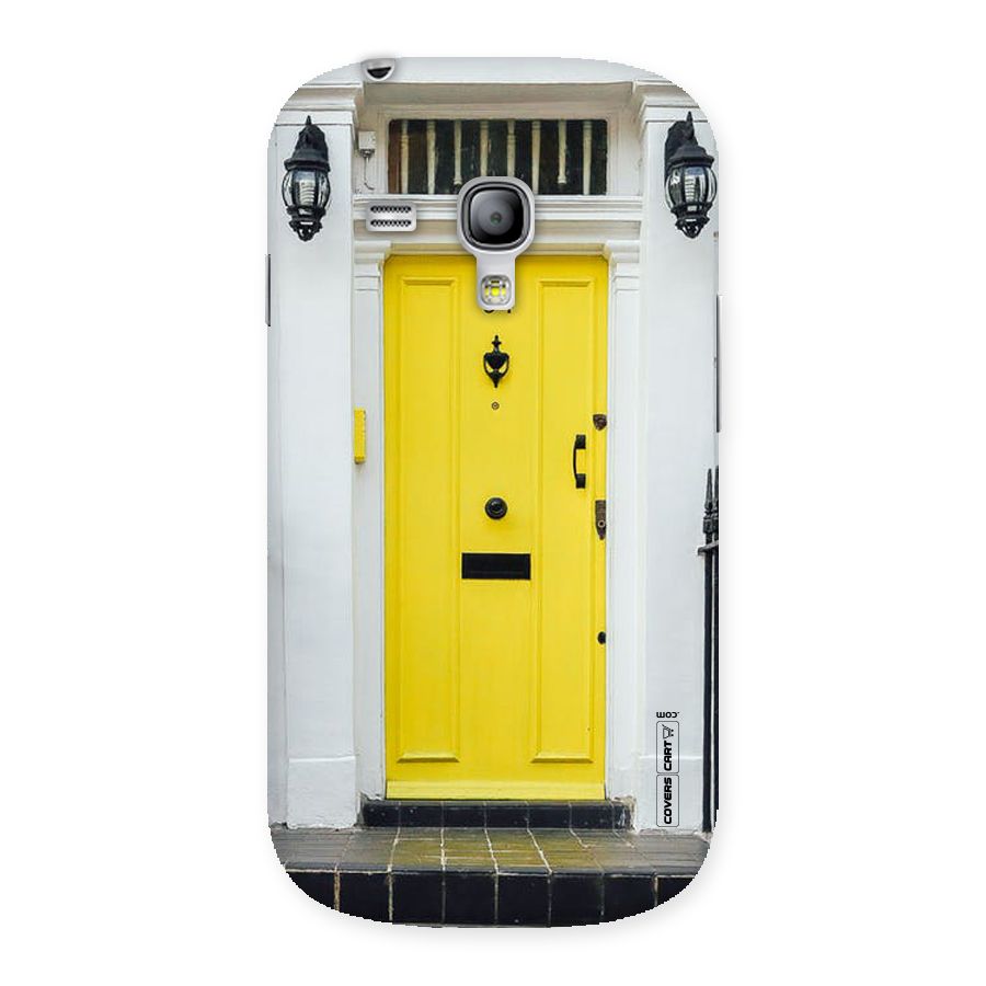 Yellow Door Back Case for Galaxy S3 Mini