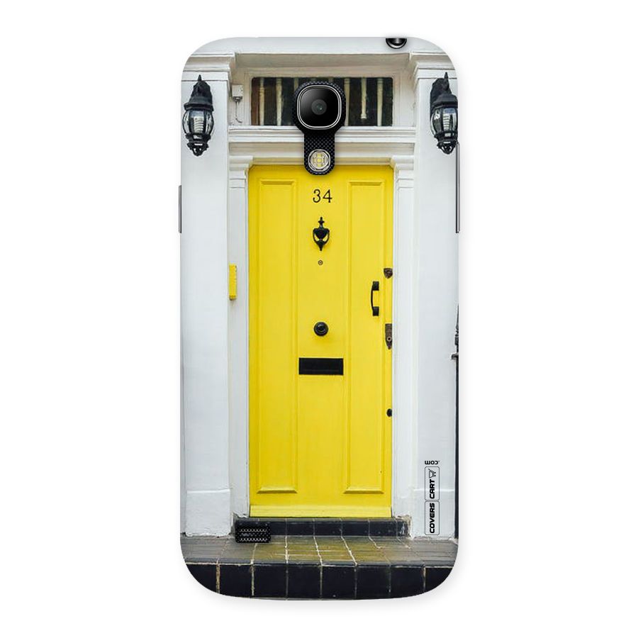 Yellow Door Back Case for Galaxy S4 Mini