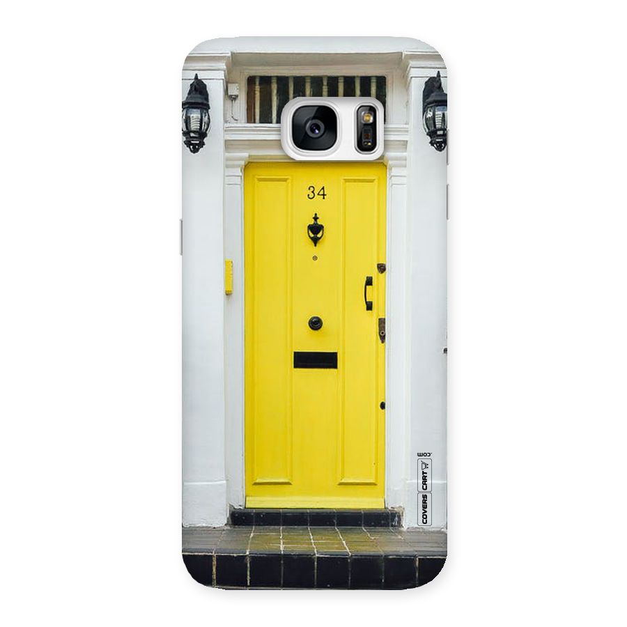 Yellow Door Back Case for Galaxy S7 Edge