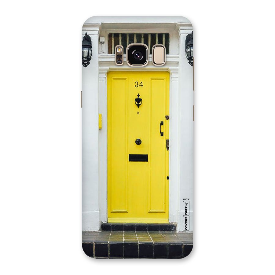 Yellow Door Back Case for Galaxy S8