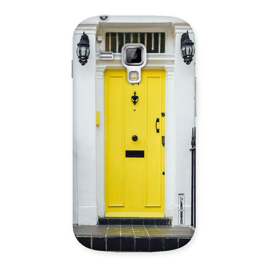 Yellow Door Back Case for Galaxy S Duos