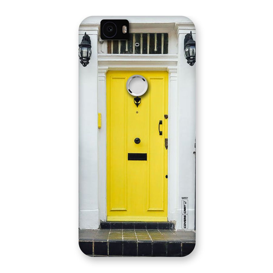 Yellow Door Back Case for Google Nexus-6P