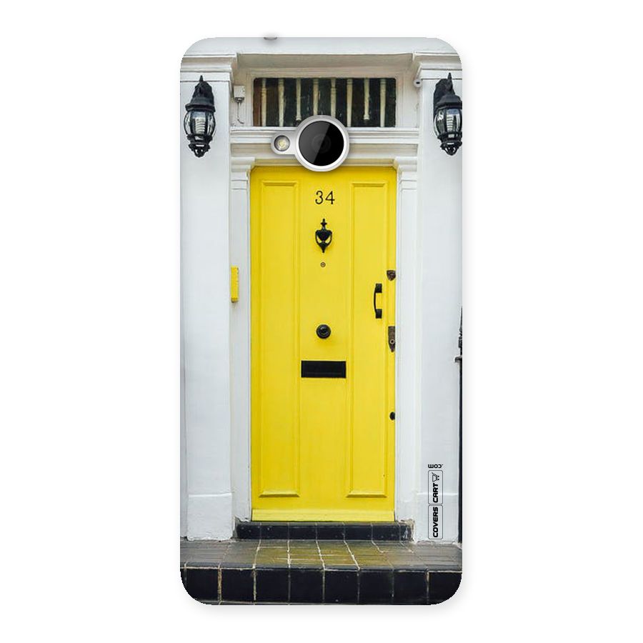 Yellow Door Back Case for HTC One M7
