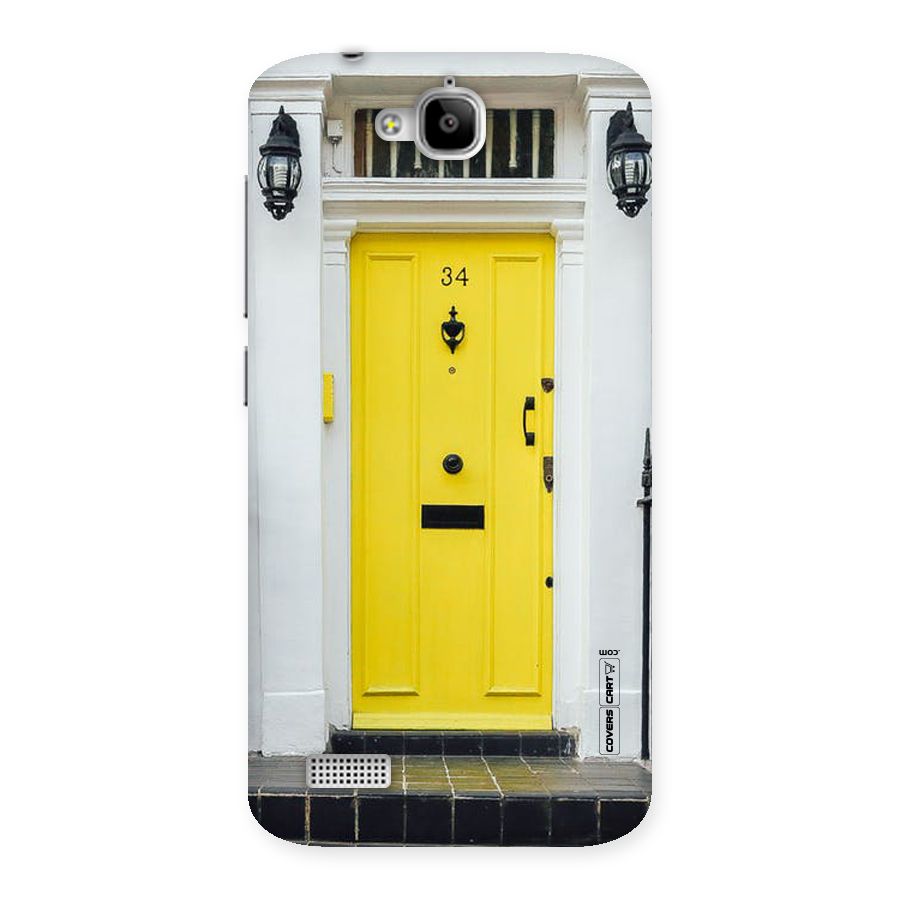 Yellow Door Back Case for Honor Holly