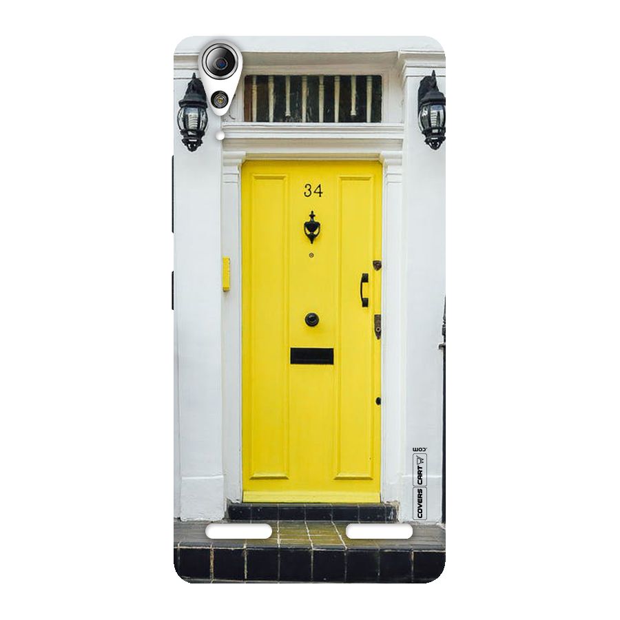 Yellow Door Back Case for Lenovo A6000 Plus