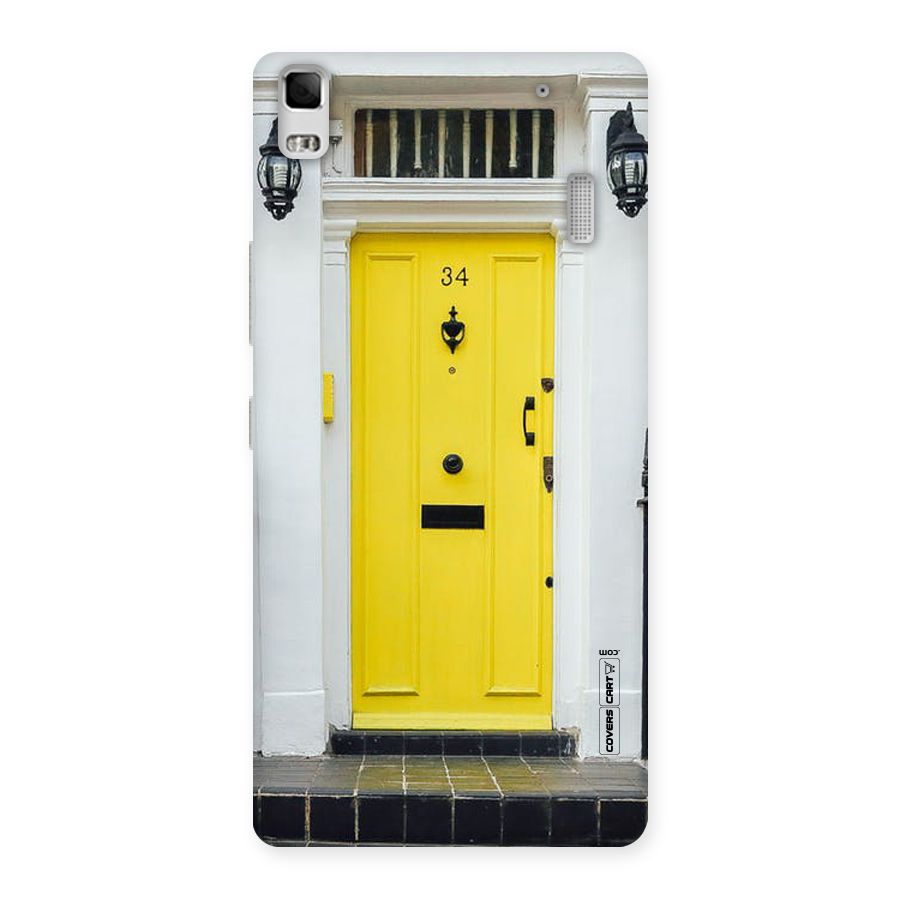 Yellow Door Back Case for Lenovo A7000