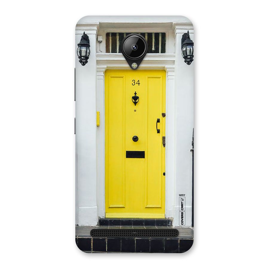 Yellow Door Back Case for Lenovo C2