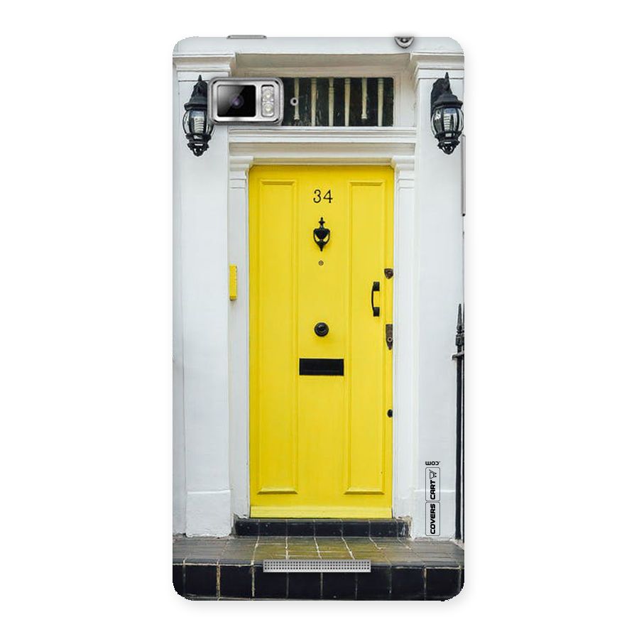 Yellow Door Back Case for Lenovo Vibe Z K910