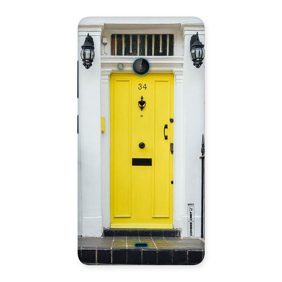 Yellow Door Back Case for Lumia 540