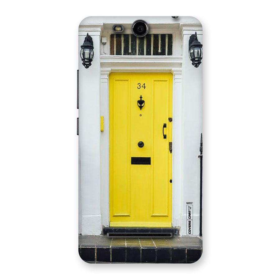 Yellow Door Back Case for Micromax Canvas Juice 3 Q392