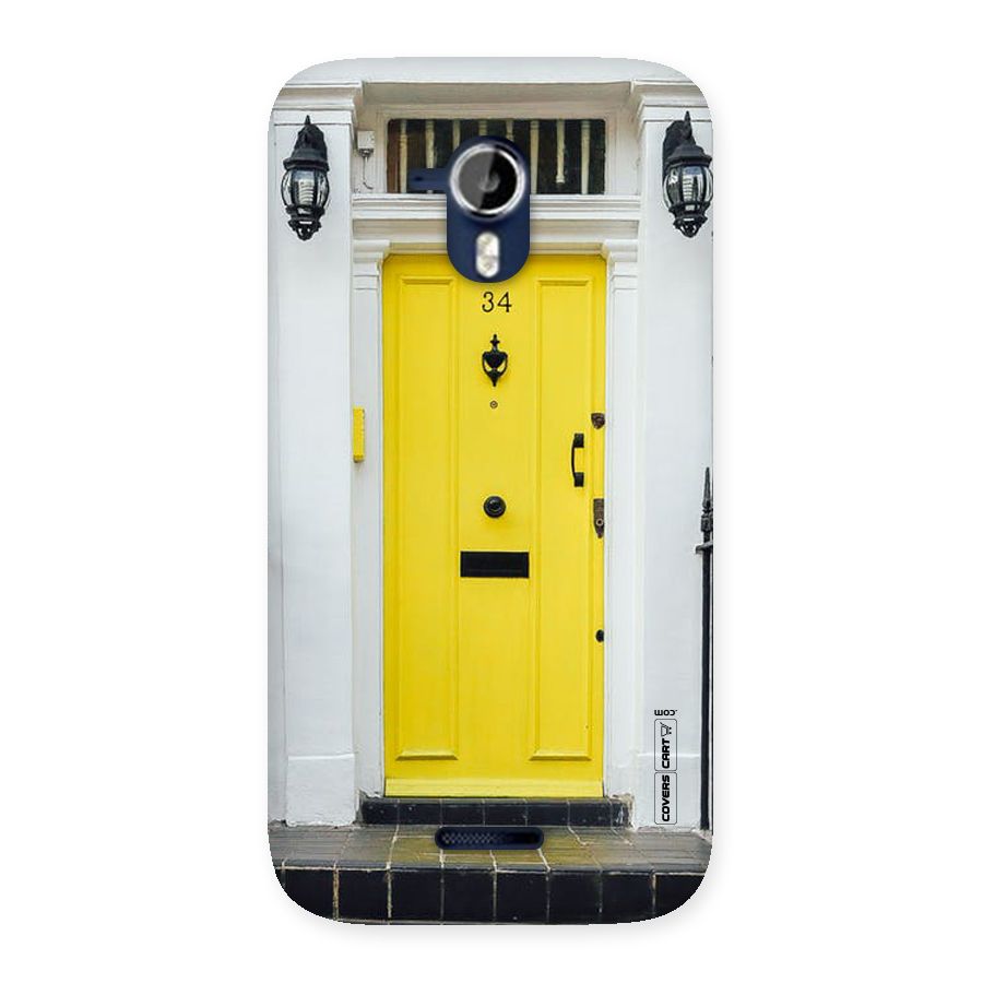 Yellow Door Back Case for Micromax Canvas Magnus A117
