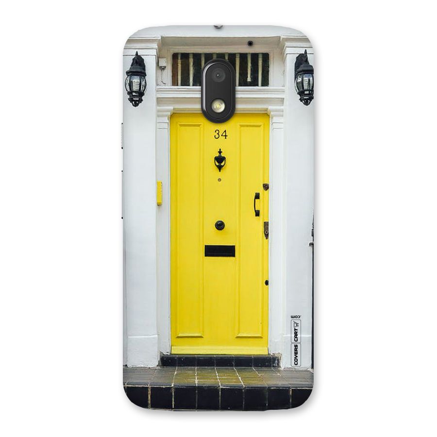 Yellow Door Back Case for Moto E3 Power