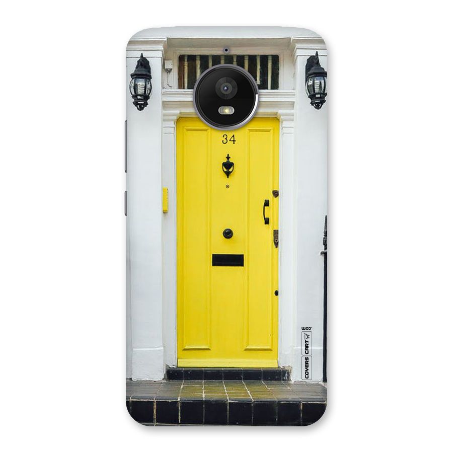 Yellow Door Back Case for Moto E4 Plus