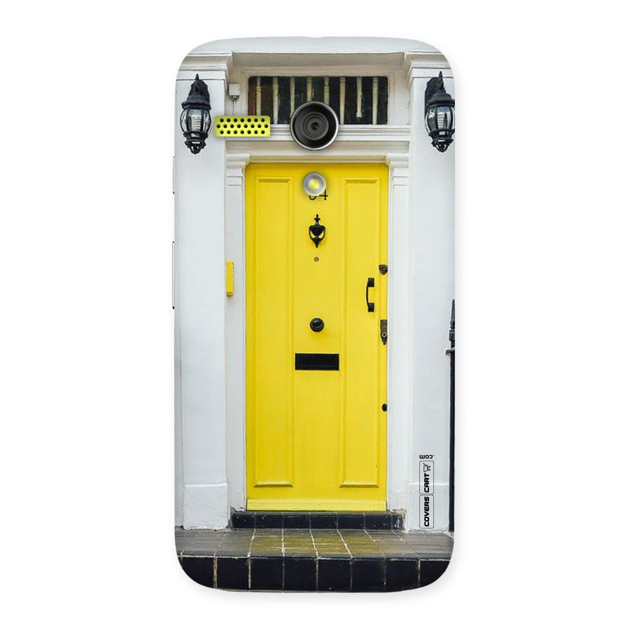 Yellow Door Back Case for Moto G