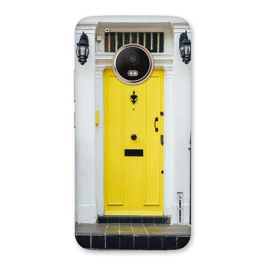 Yellow Door Back Case for Moto G5 Plus