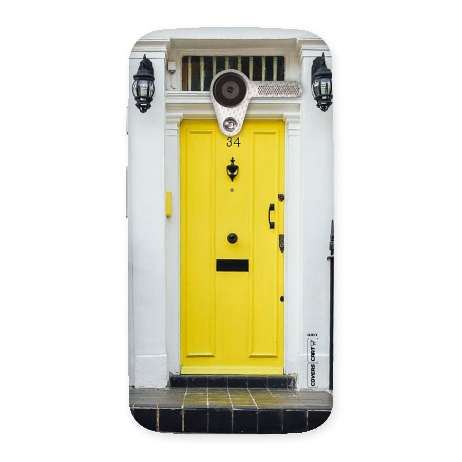 Yellow Door Back Case for Moto X