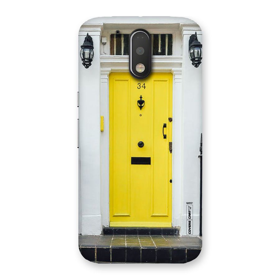 Yellow Door Back Case for Motorola Moto G4