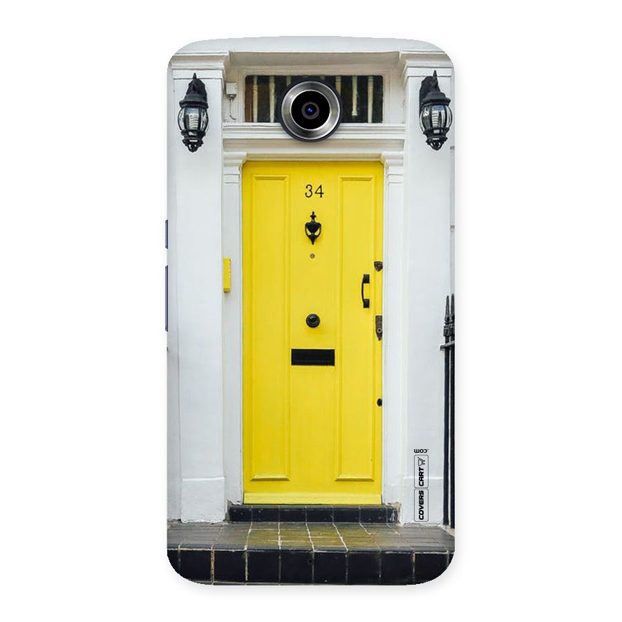 Yellow Door Back Case for Nexsus 6